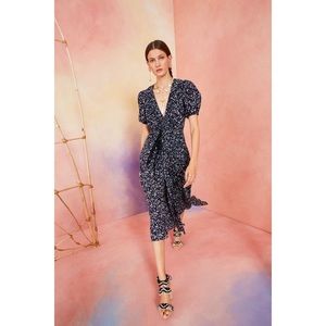 Ulla Johnson Kemala 100% cotton dress indigo